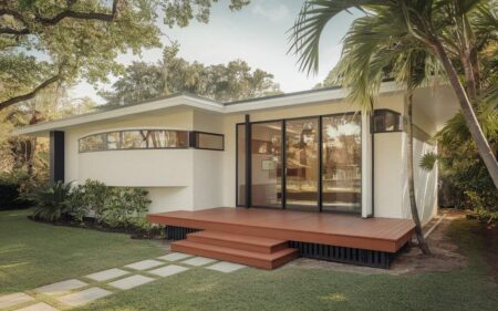 80s Contemporary House Exterior Makeover (Before and After) - WillyHomes