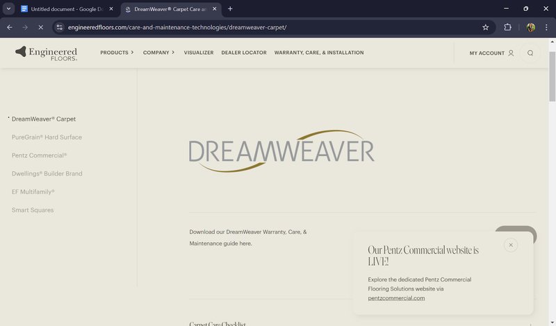 Dream Weaver carpets