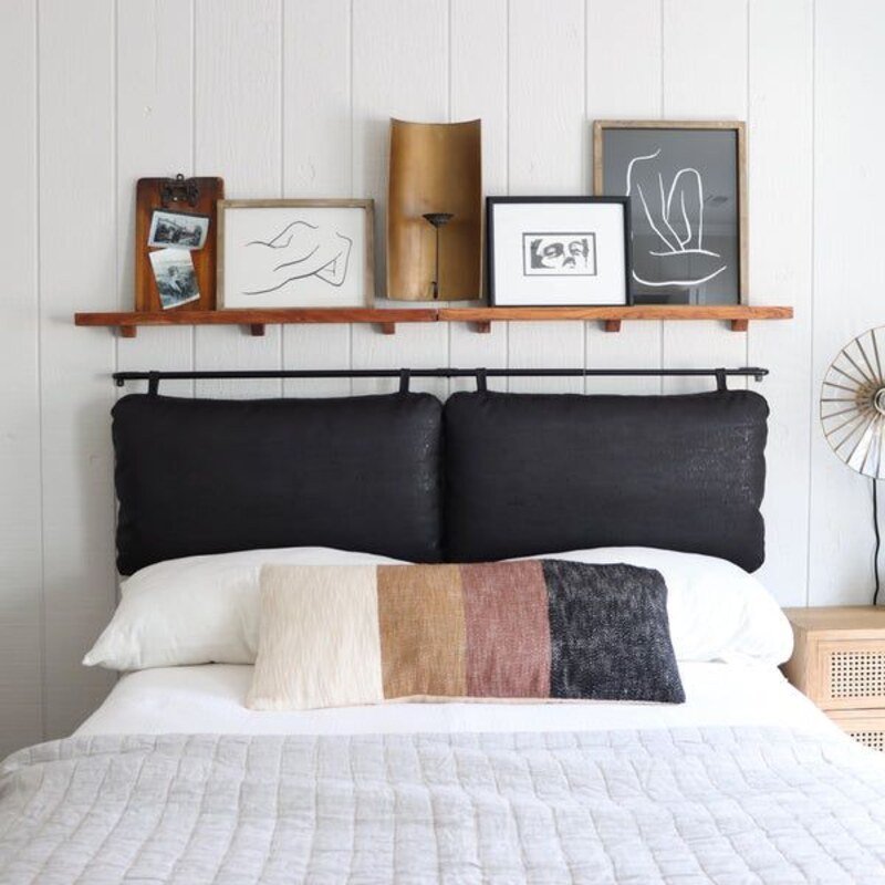 Oversized Pillow Headboard