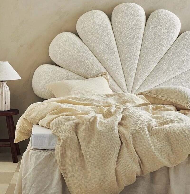 Petal Shaped headboard