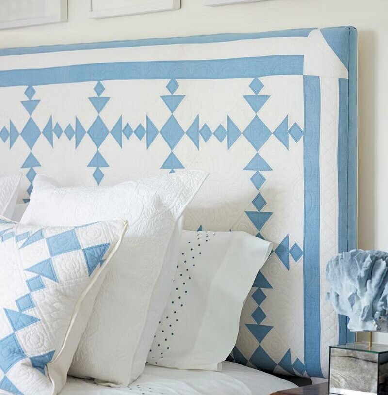 Quilt Covered Headboard 