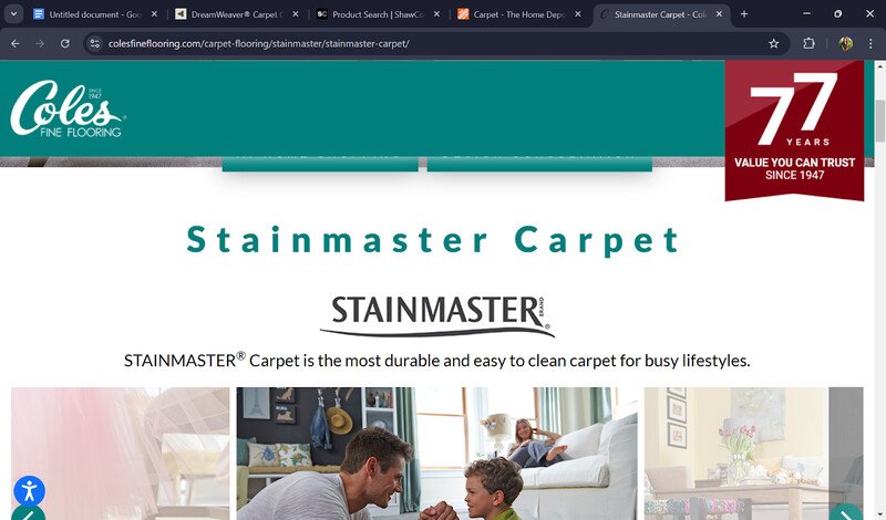 Stain Master carpets