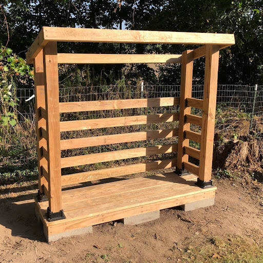 Firewood Rack Roof