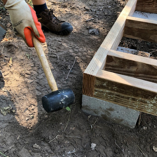 Firewood rack base