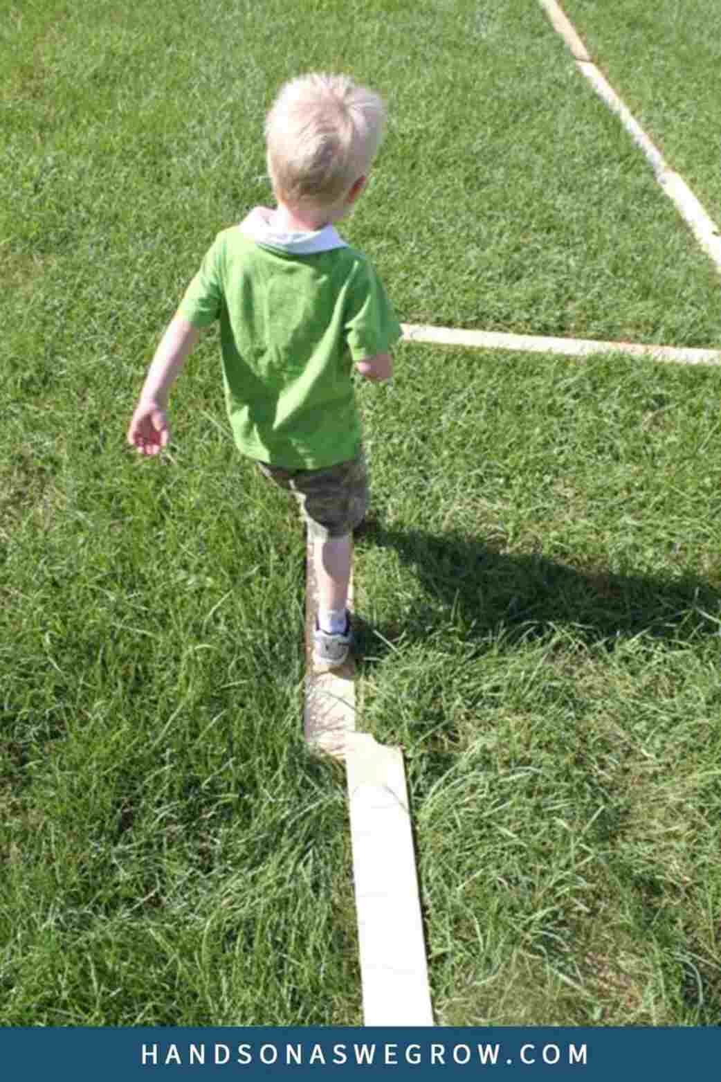 DIY Balance beam