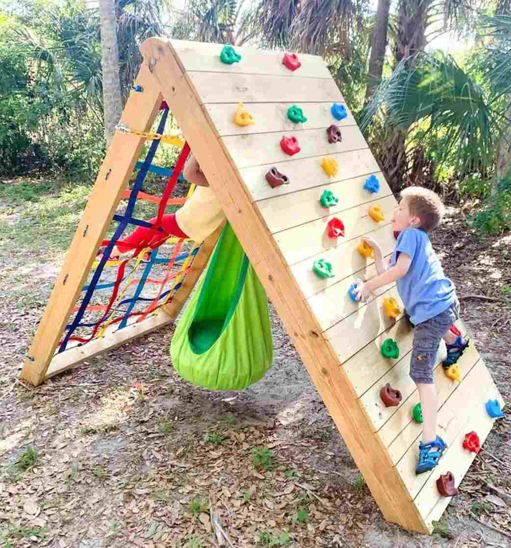 DIY Mini Climbing Wall