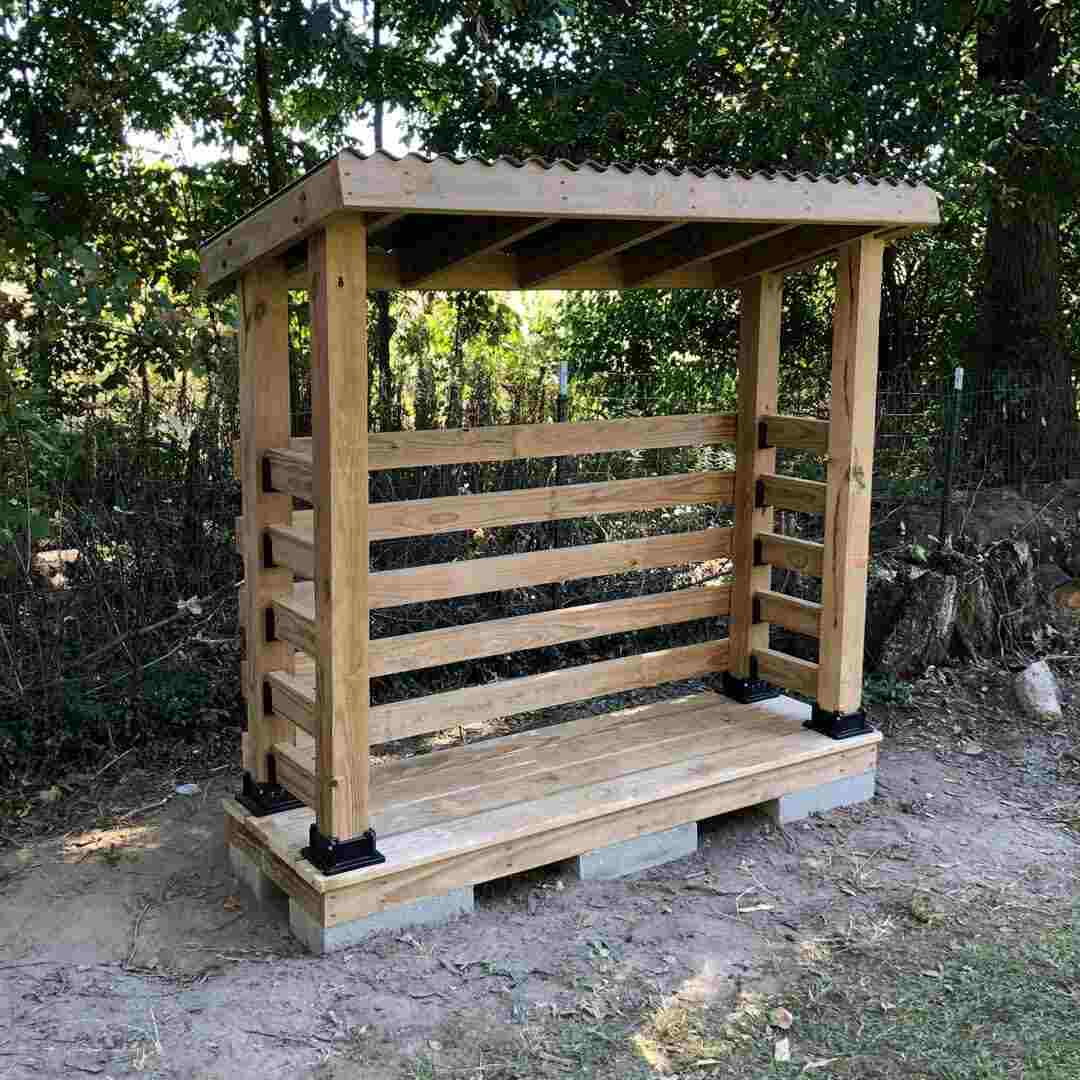 Diy Firewood rack