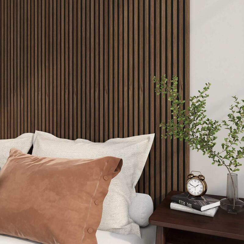 Headboard Haven with Slat Walls