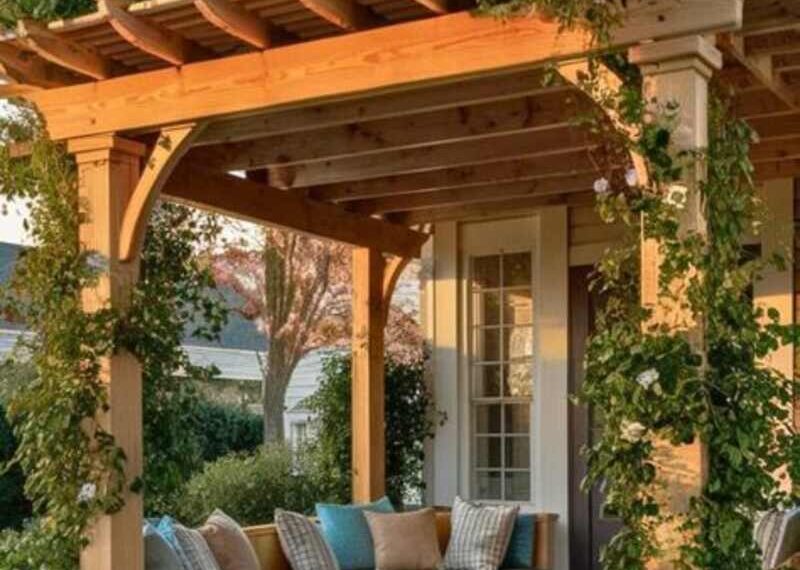 Pergola Overhang Idea for Your Home