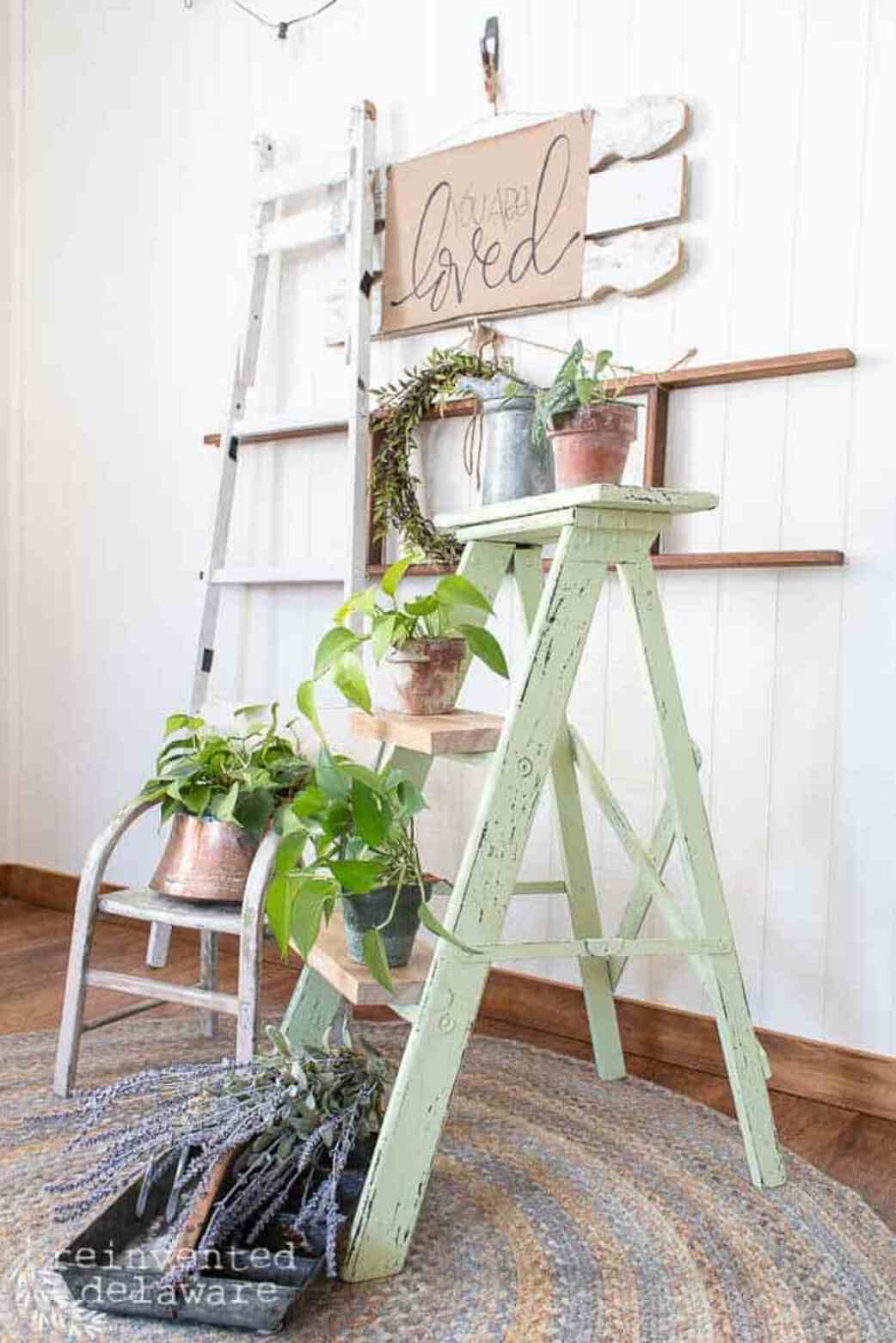 Repurpose Old Ladders