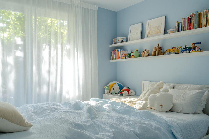 Sky Blue bedroom