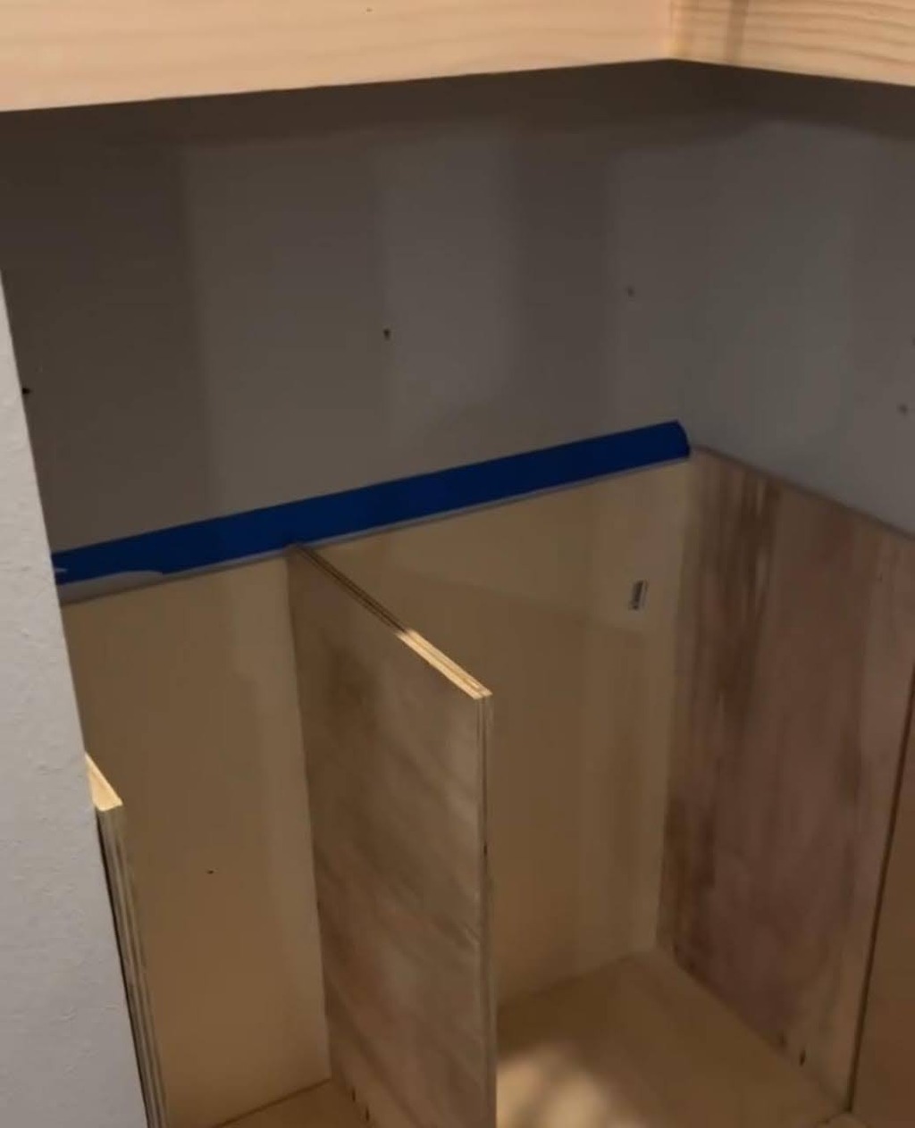 Install 2×2 Shelf Framing