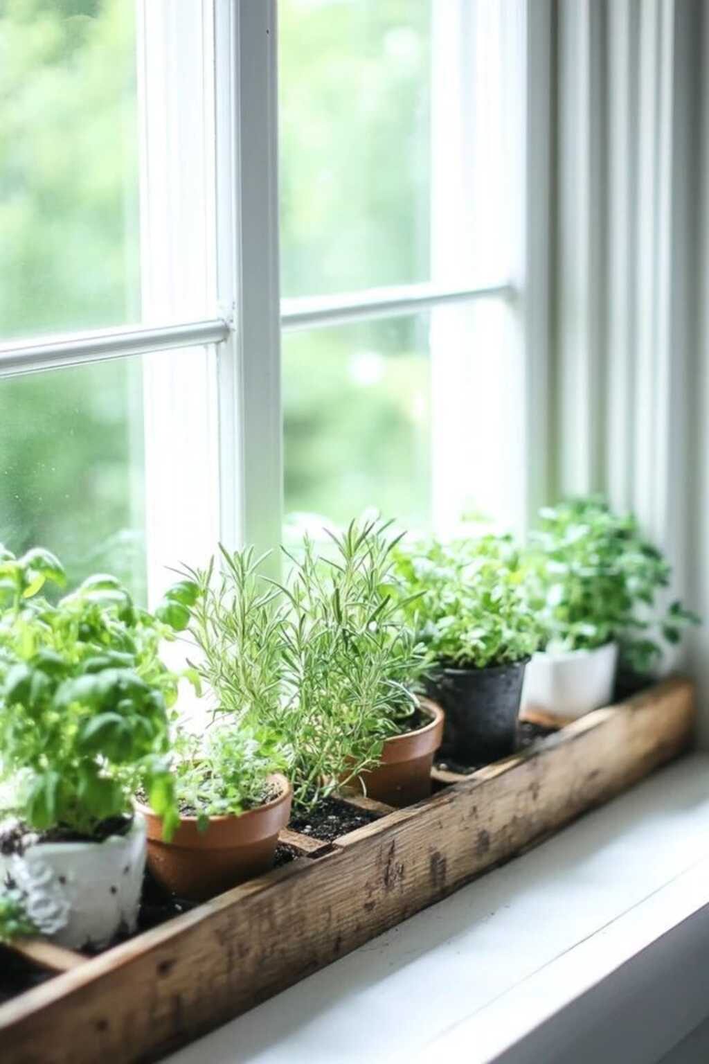 Installation of the DIY Kitchen Garden Window