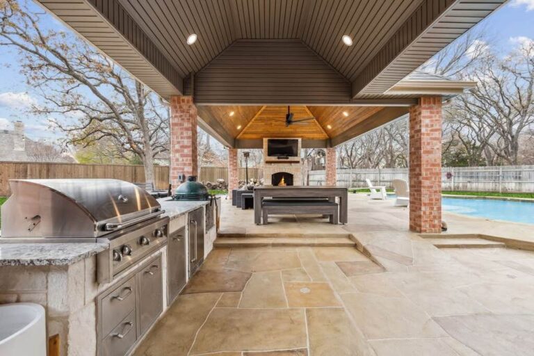 15 Simple DIY Covered Outdoor Kitchen Ideas on a Budget - WillyHomes