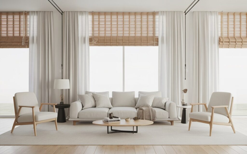 Chicology Cordless Bamboo Blinds