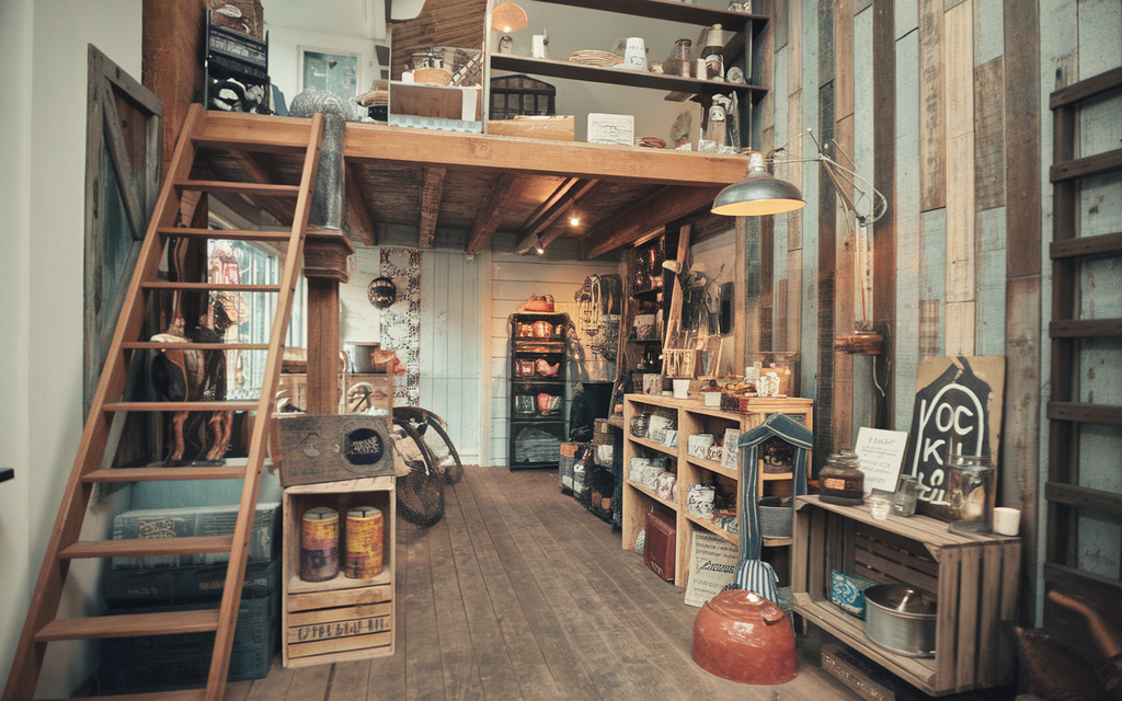 Cozy Nook Loft for a Shop