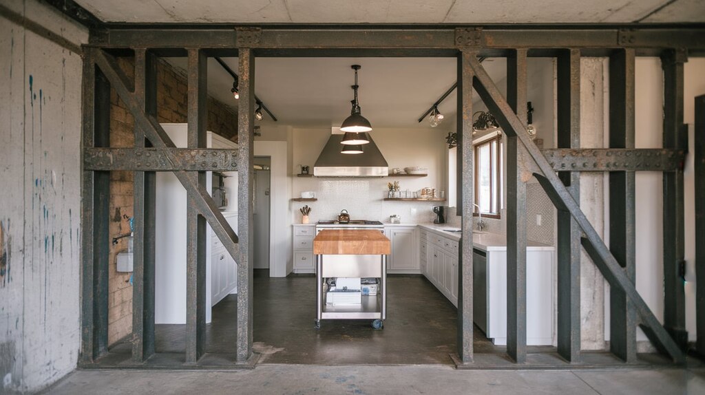 Industrial-Style Beams