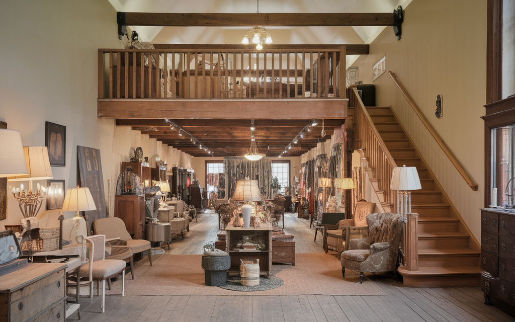 Vintage Emporium Loft for a Shop