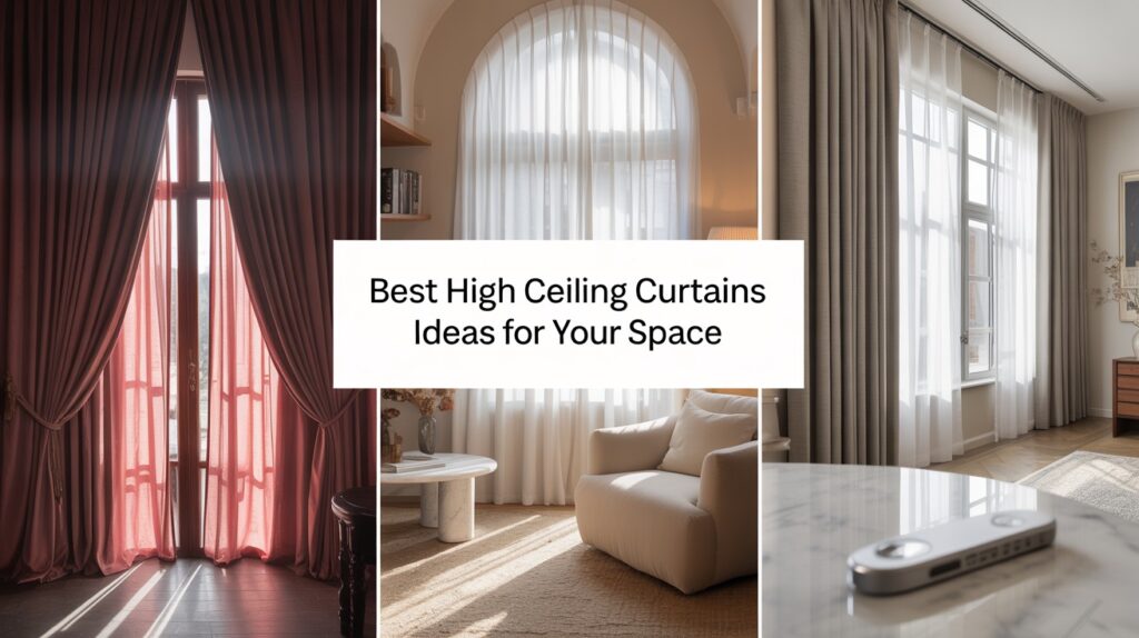 Best High Ceiling Curtains