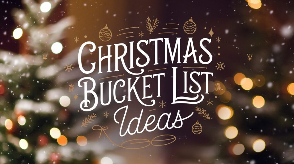 Christmas Bucket