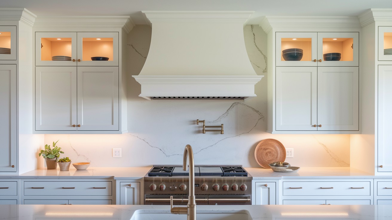 Custom Built-In Cabinet-Style Hood