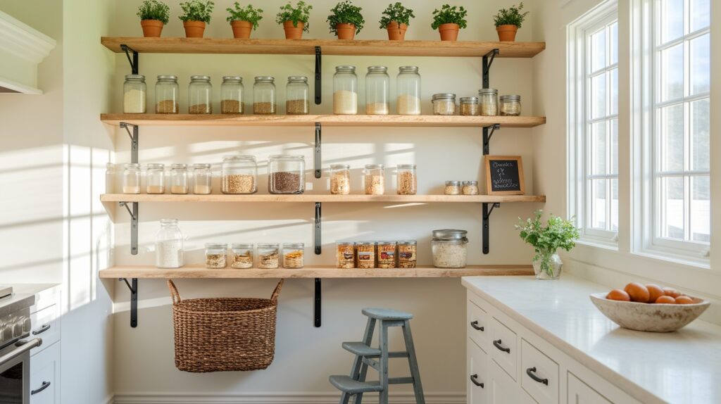 DIY Pantry Shelves