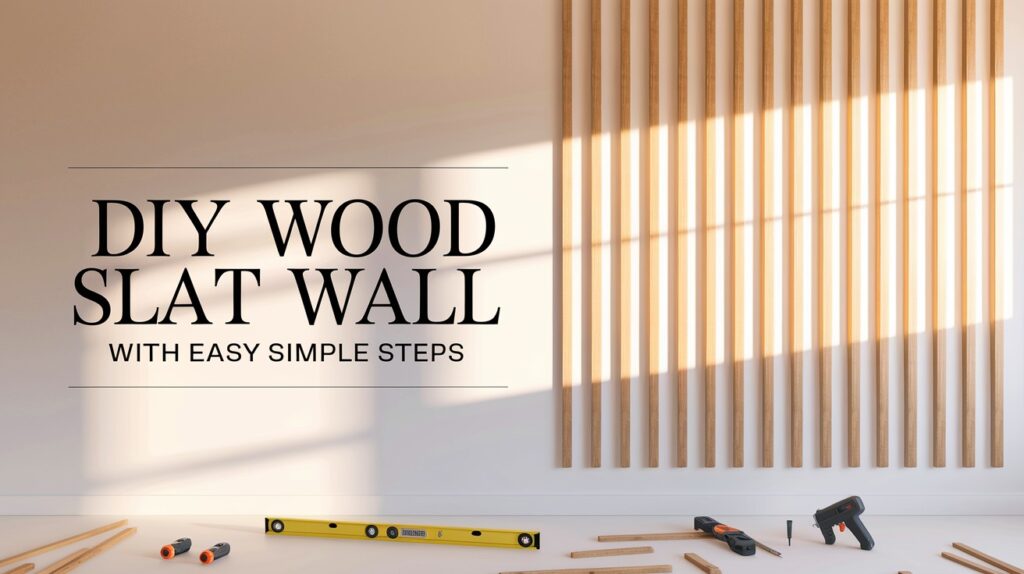 DIY Wood Slat