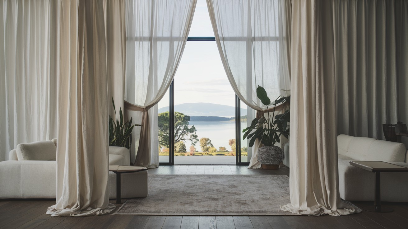 Floor-to-Ceiling Drapes