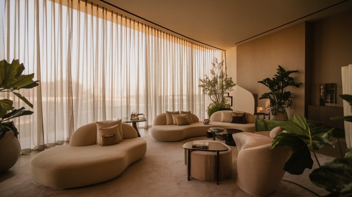 49 Full Wall Curtain Ideas to Transform any Room Space - WillyHomes