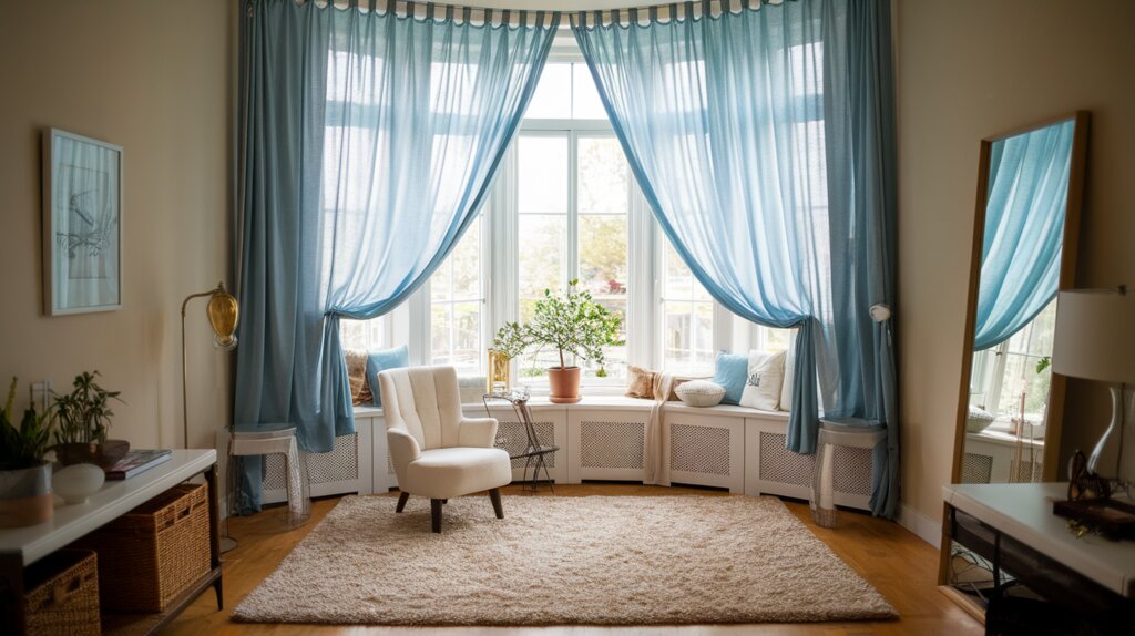 Hanging Second Layer Curtains