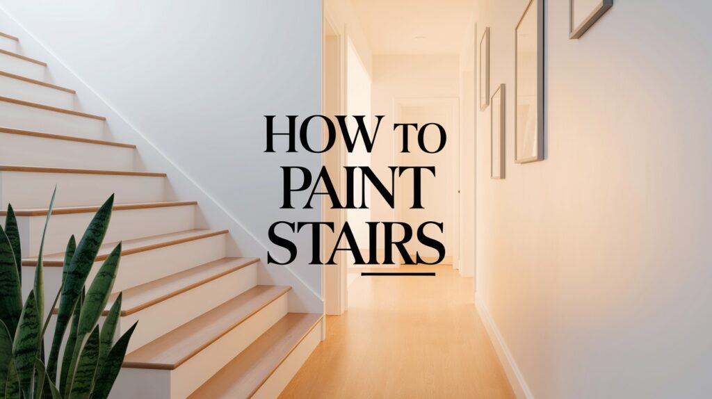 How to Paint Stairs