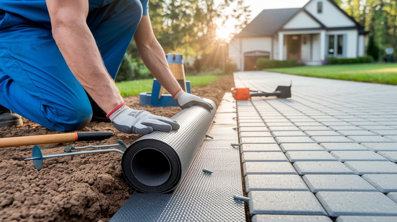 Install Landscape Fabric