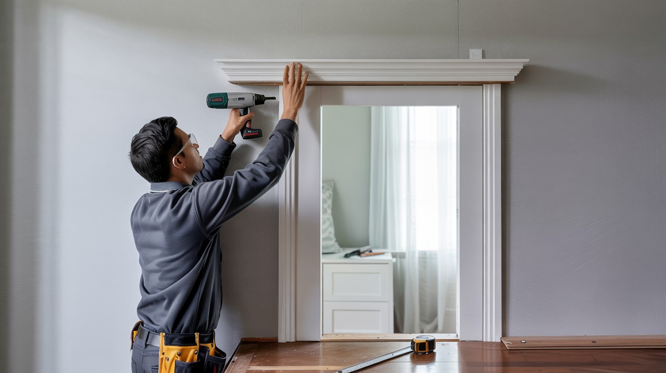 Install Top Trim Piece