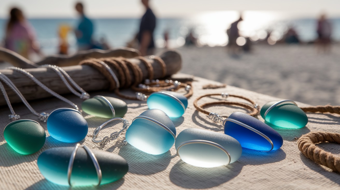 Jewellery from Sea Glass