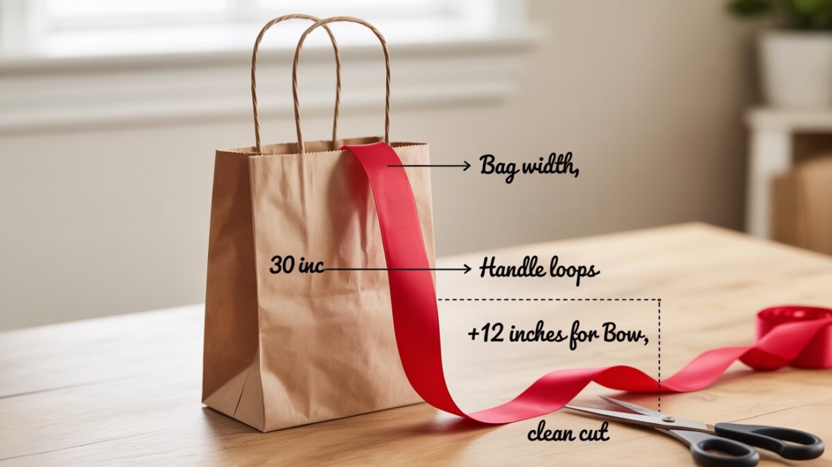 View of How to Tie a Perfect Bow on a Gift Bag - WillyHomes