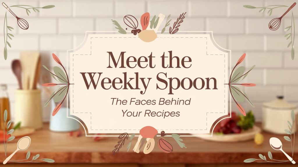 Meet The Weekly Spoon