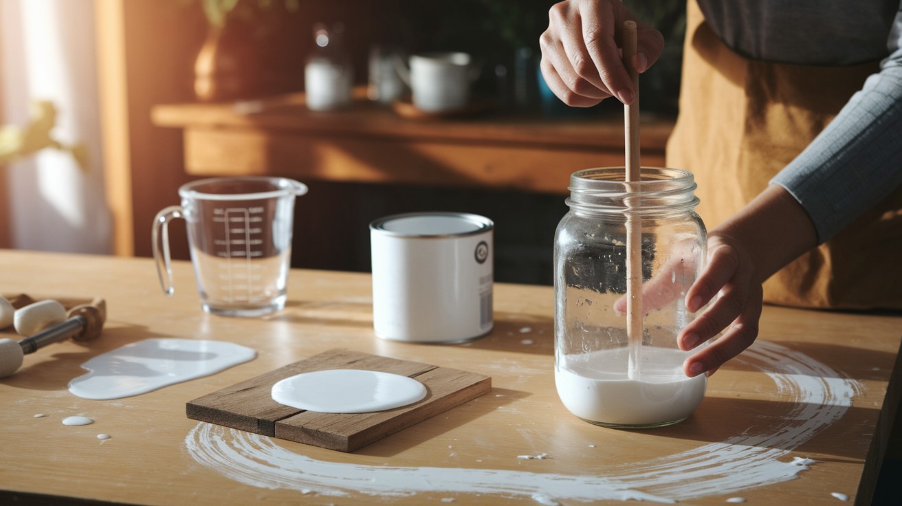 Mix Your Whitewash Solution