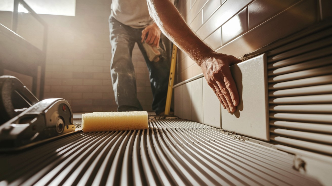 Seal Grout and Caulk Edges