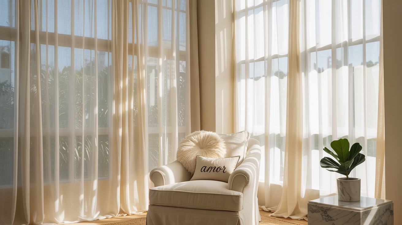 Sheer Floor-Length Panels