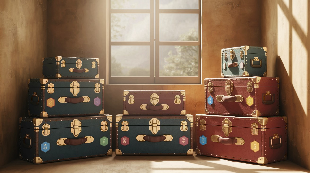 Vintage Trunks and Luggage