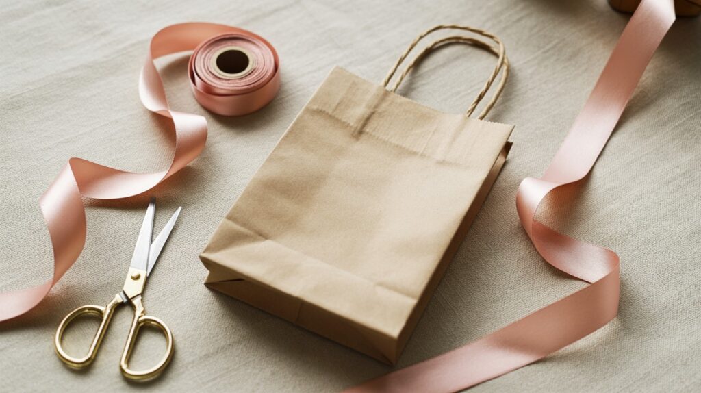 View of How to Tie a Perfect Bow on a Gift Bag - WillyHomes