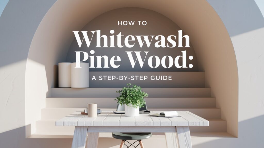 Whitewash Pine Wood