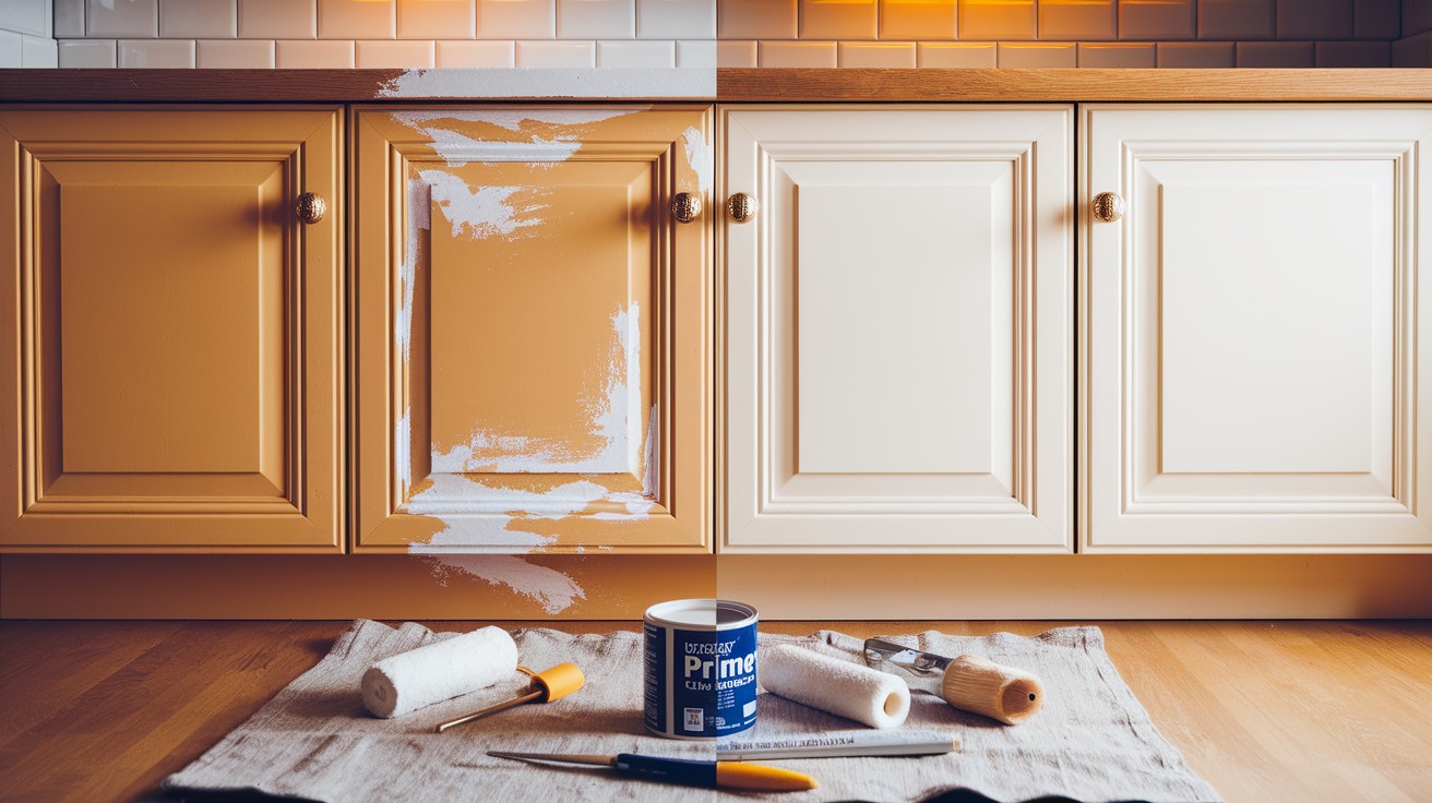 Why Priming Your Kitchen Cabinets Matters