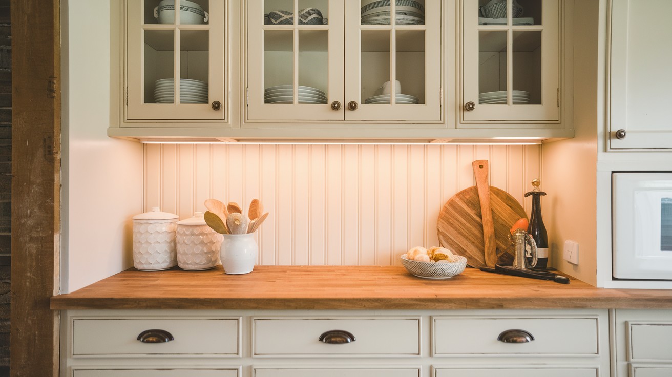 Add Beadboard or Shiplap Panels