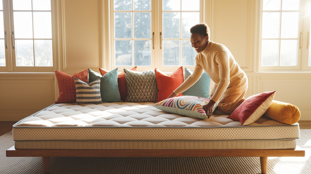 Add Mattress and Cushions