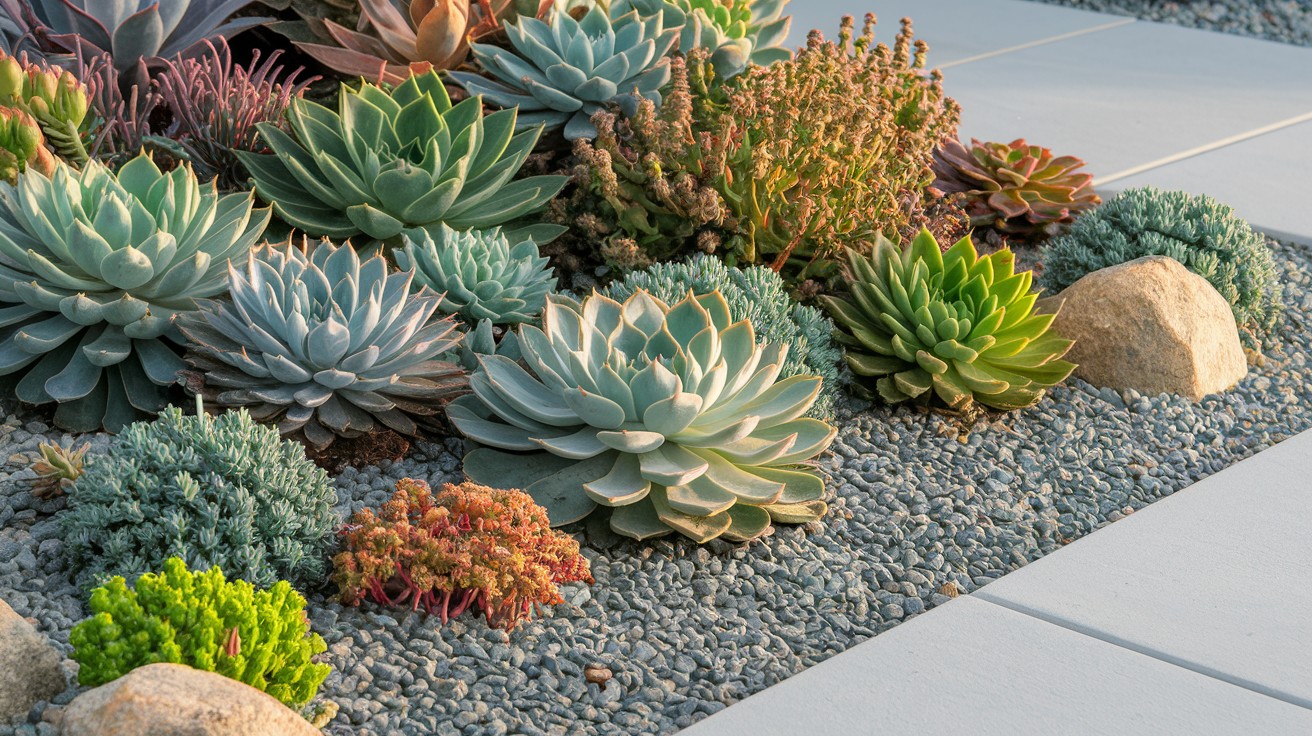 Add Succulents for Drought Tolerance