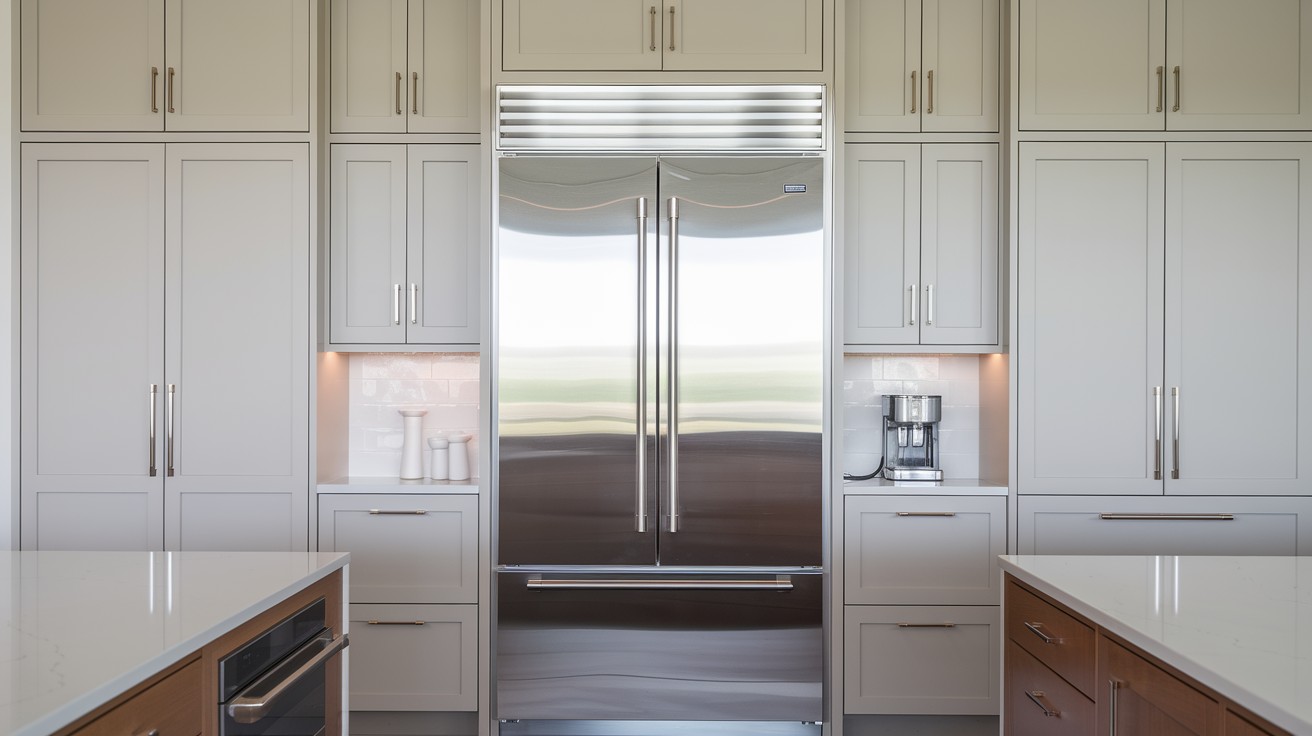 Add a Custom Cabinet Surround for the Fridge