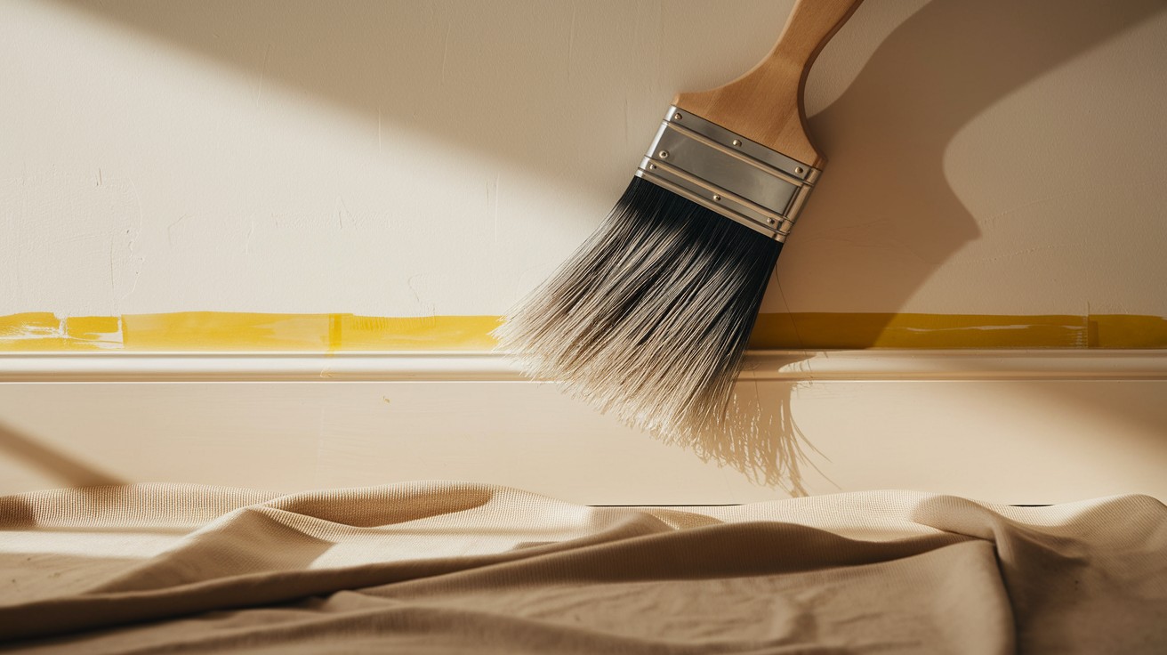 Applying the First Coat