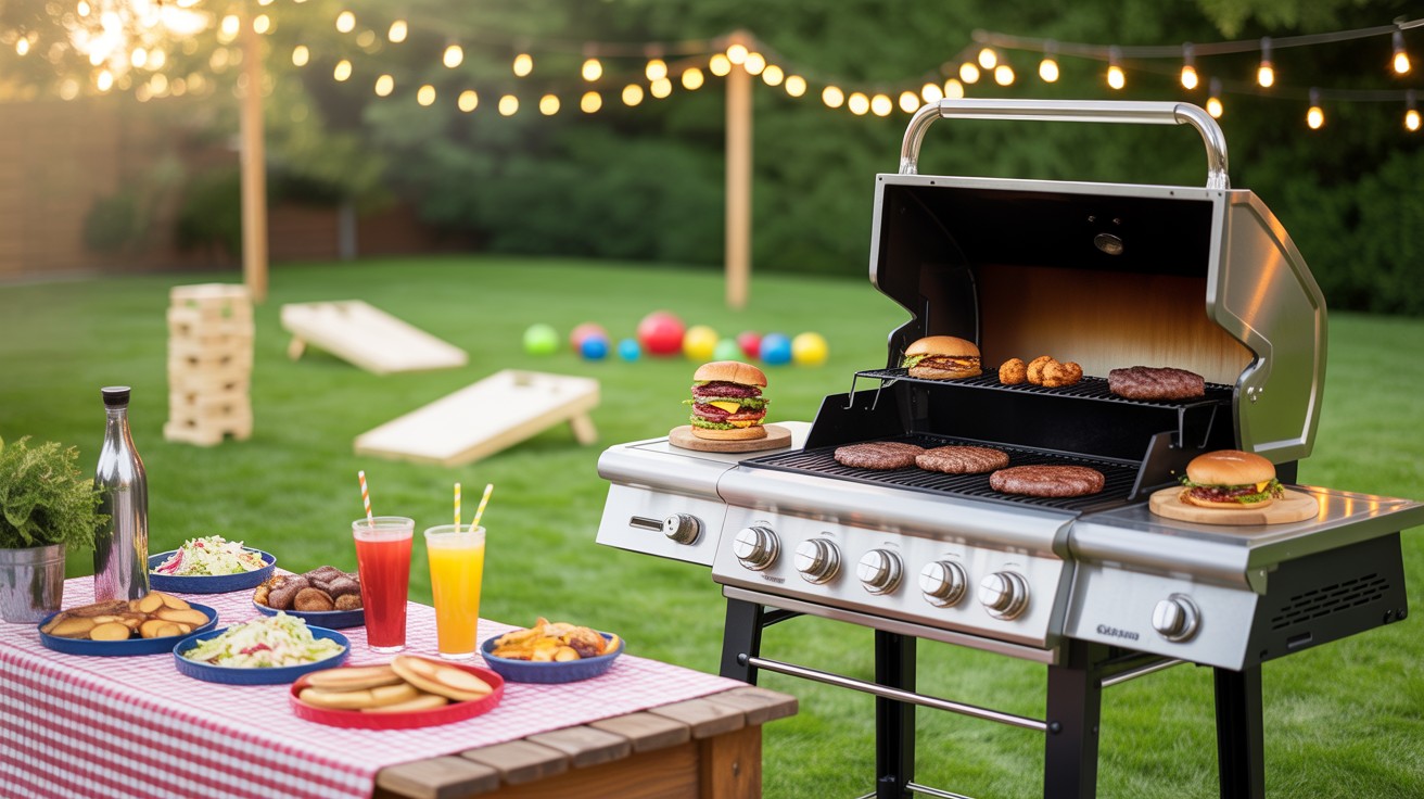 BBQ and Games Celebration
