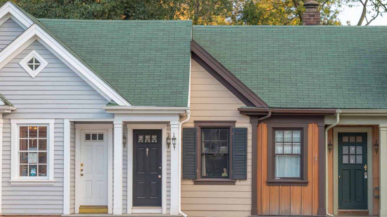 Best Trim and Accent Colors for a Green Roof